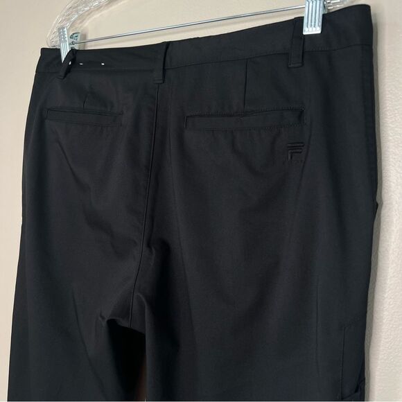 Fila Men’s Sport Golf Black Lightweight Sporting Golf Pants Size 34 - Picture 5 of 14